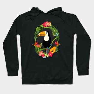 Toucan in the jungle Hoodie